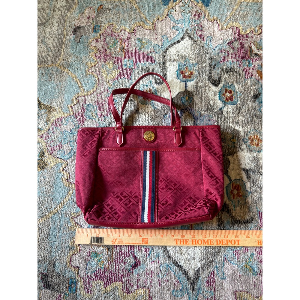Tommy Hilfiger Tote Bag Red Women Medium